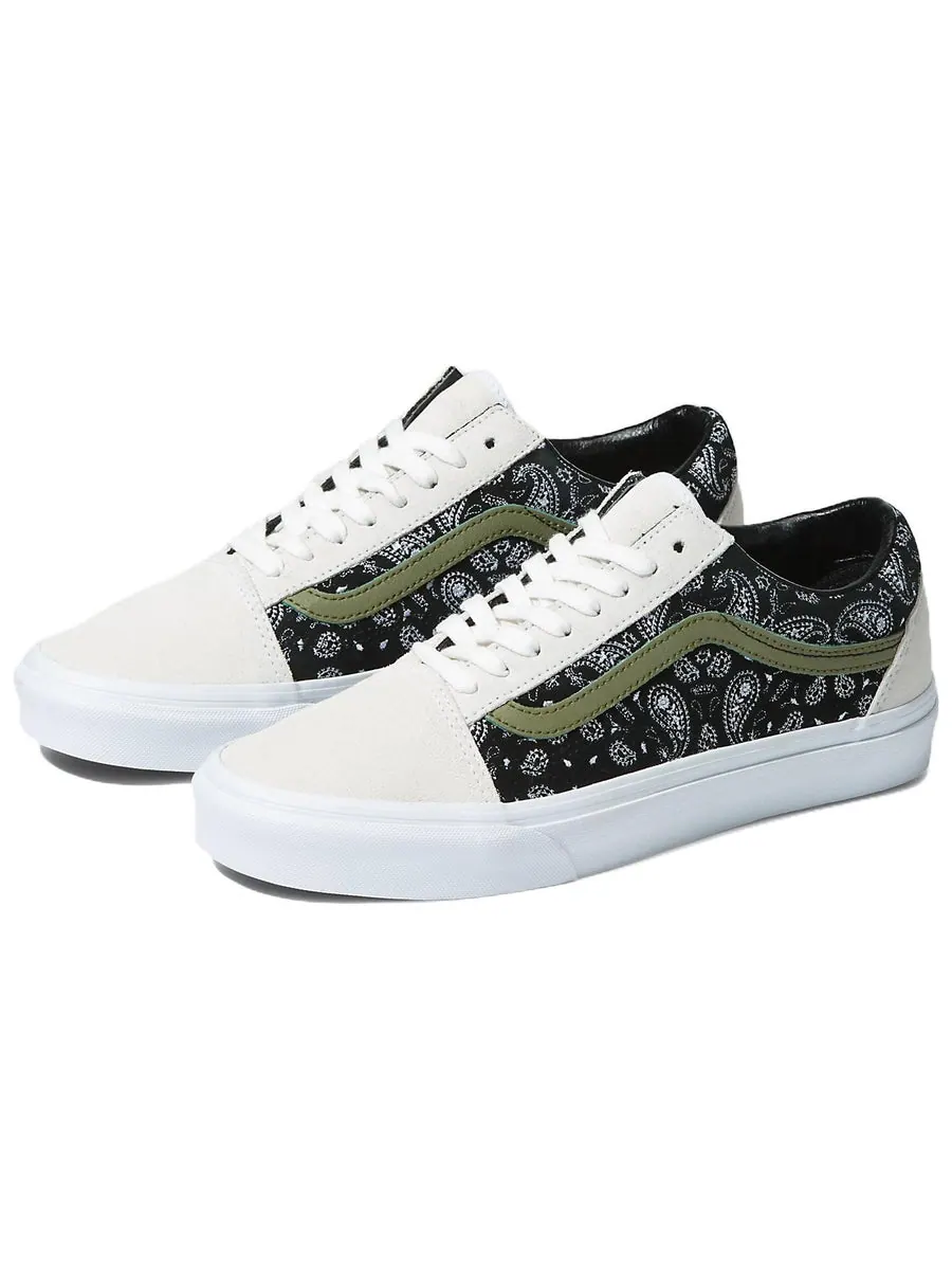 Кеды Vans Old Skool 'Black White' — изображение 3 из 4, черный