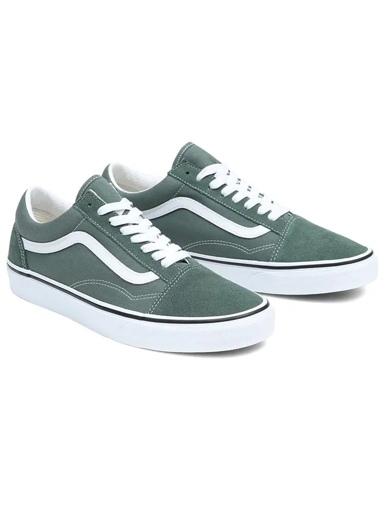 Кеды Vans Old Skool 'Color Theory - Duck Green' — изображение 3 из 5, зеленый