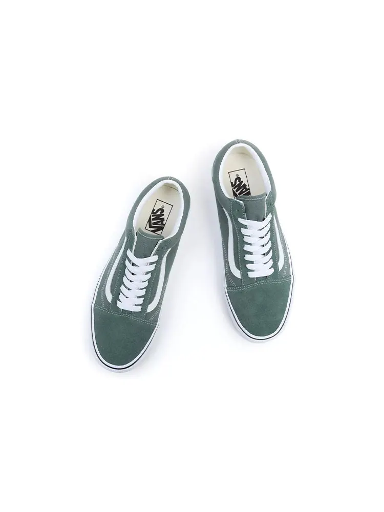 Кеды Vans Old Skool 'Color Theory - Duck Green' — изображение 4 из 5, зеленый