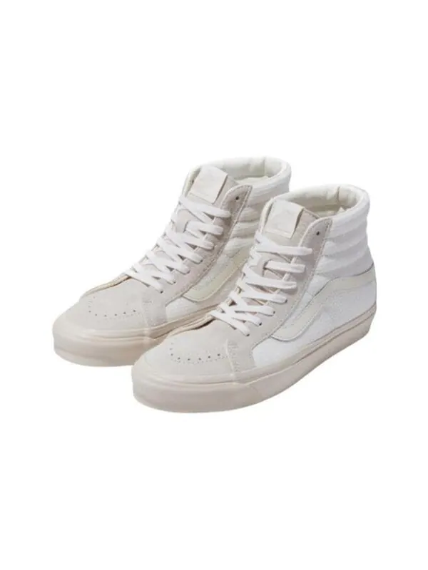Кроссовки sk8-hi 38 dx 'beige white' Vans — изображение 3 из 4, бежевый/белый