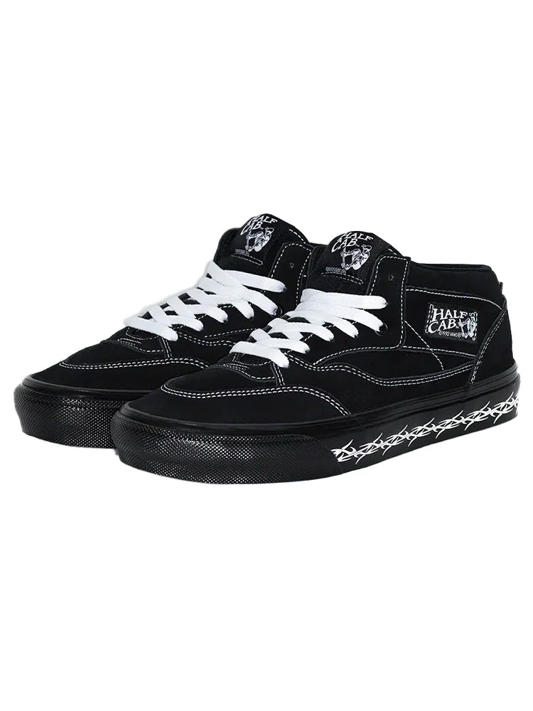 Кеды Vans Supreme x Half Cab 'Barbed Wire - Black' — изображение 2 из 2, черный
