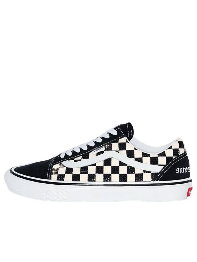 Кеды Vans Supreme x Swarovski x Skate Old Skool 'Black' — изображение 1 из 4, черный