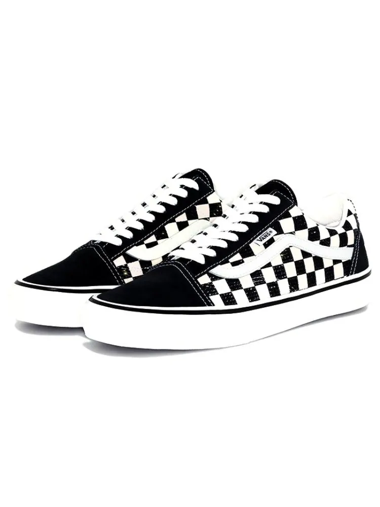 Кеды Vans Supreme x Swarovski x Skate Old Skool 'Black' — изображение 3 из 4, черный