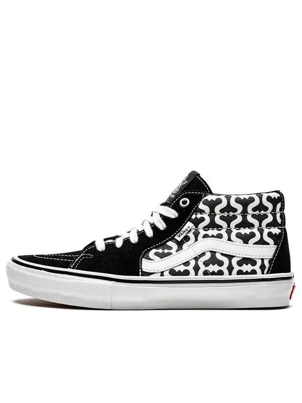 Кроссовки supreme x grosso mid 'monogram s - black' Vans — изображение 1 из 4, черный
