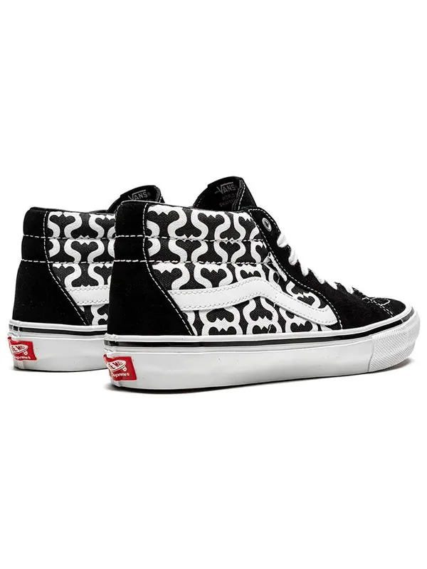 Кроссовки supreme x grosso mid 'monogram s - black' Vans — изображение 4 из 4, черный