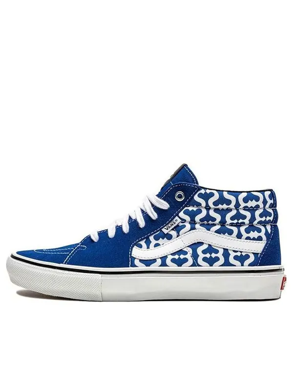 Кроссовки supreme x grosso mid 'monogram s - royal' Vans — изображение 1 из 4, синий