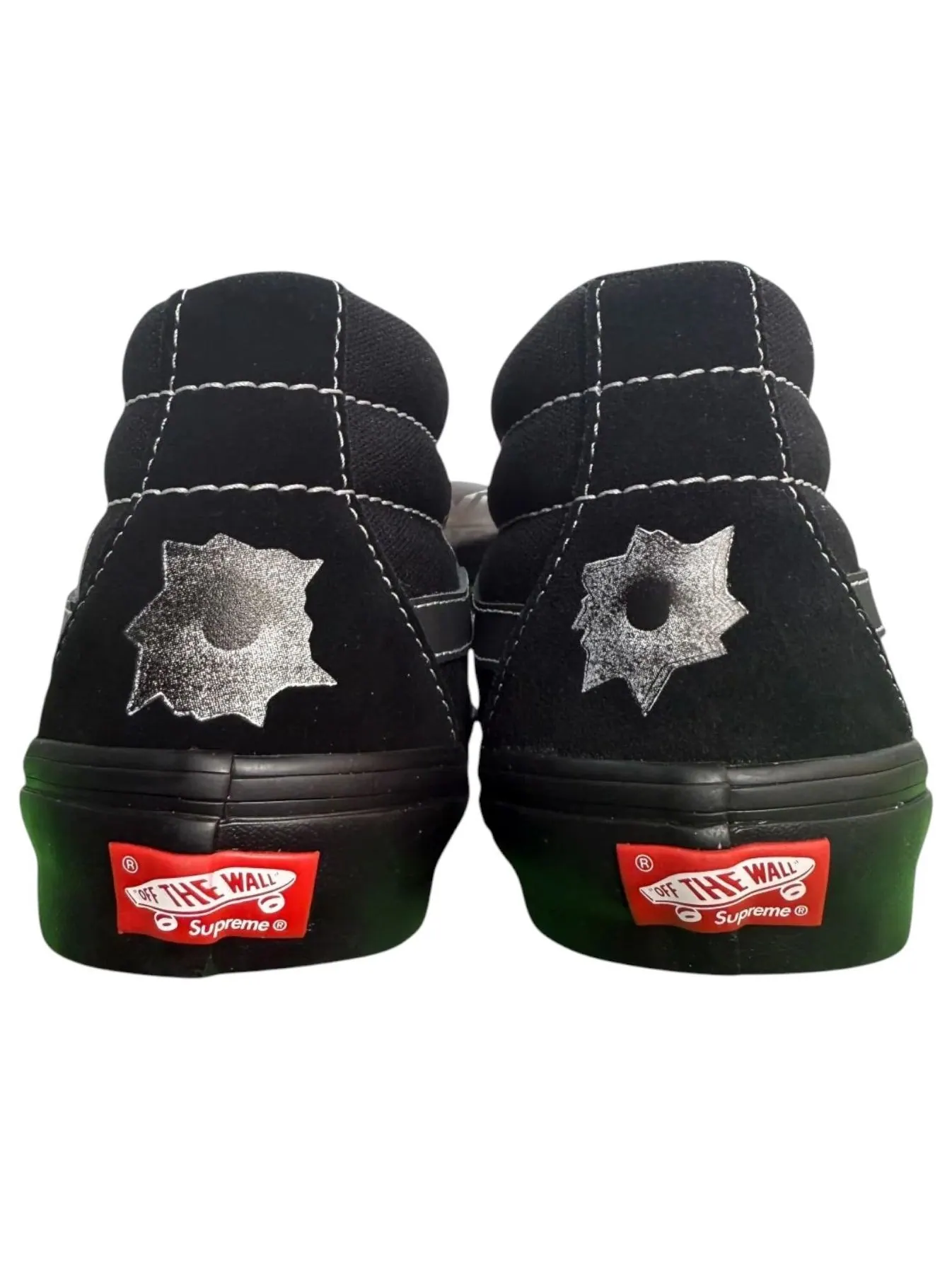 Кроссовки Vans x Supreme Skate Grosso Mid 'Nate Lowman Black' — изображение 3 из 3, черный