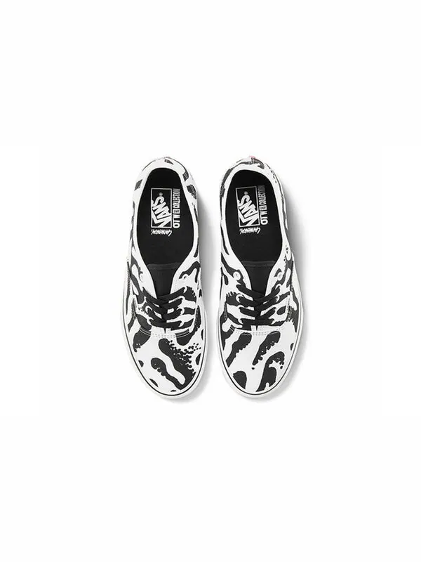 Кроссовки authentic classics 'black white checkered' Vans — изображение 3 из 4, черный/белый