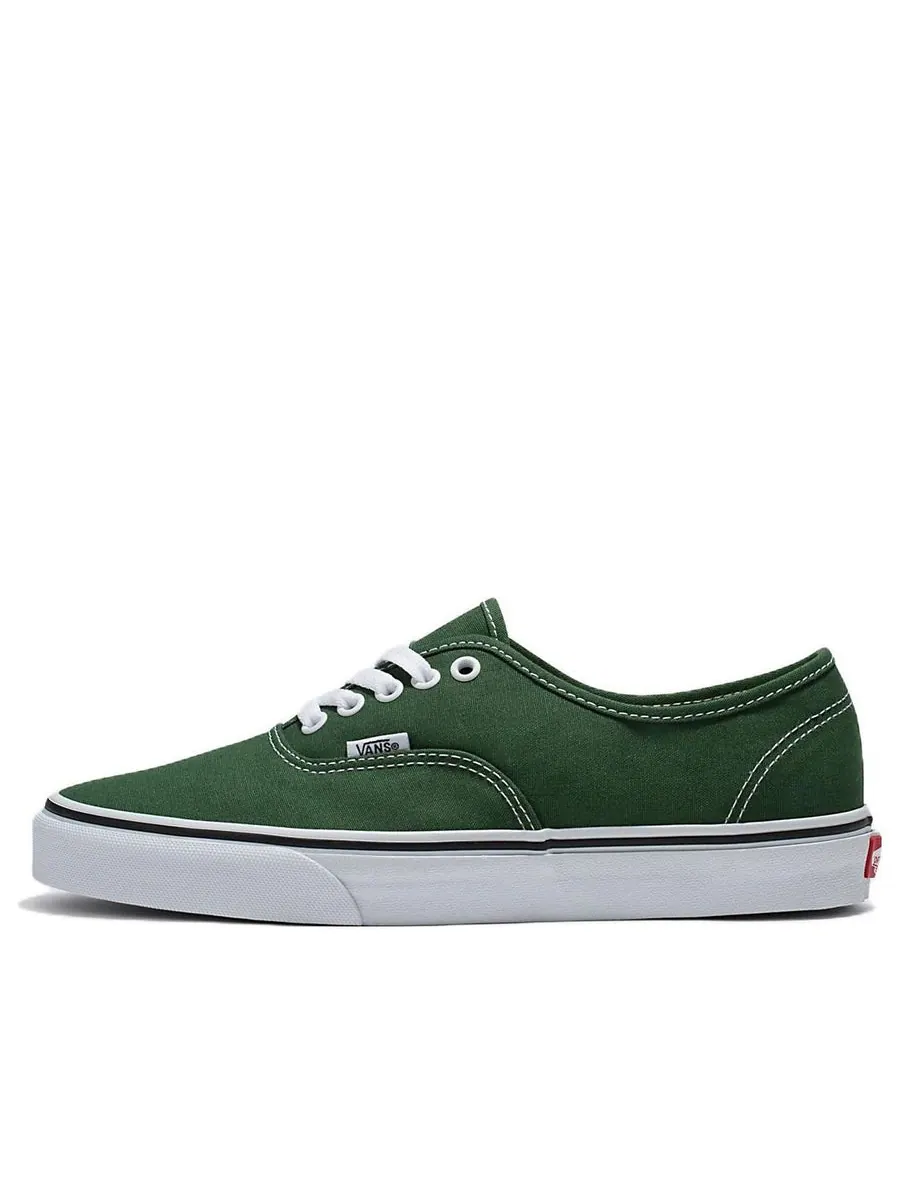 Кеды Vans Authentic 'Green White' — изображение 1 из 4, зеленый