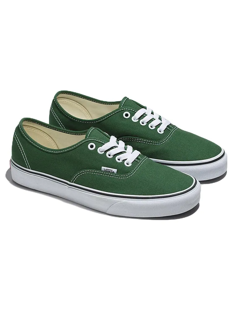 Кеды Vans Authentic 'Green White' — изображение 3 из 4, зеленый
