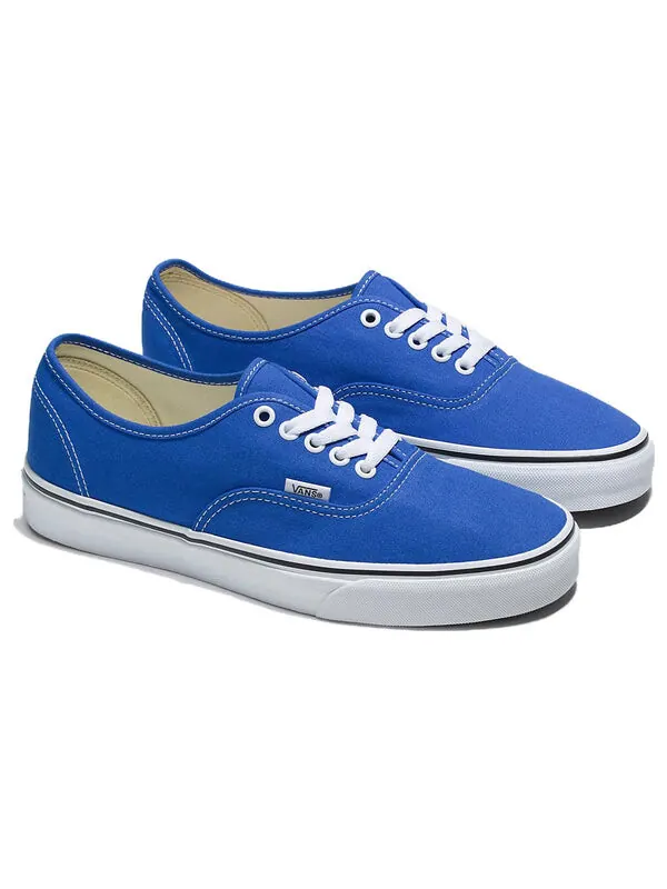 Кроссовки authentic sneakers blue Vans — изображение 2 из 3, синий/белый