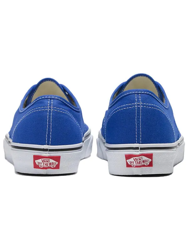 Кроссовки authentic sneakers blue Vans — изображение 3 из 3, синий/белый
