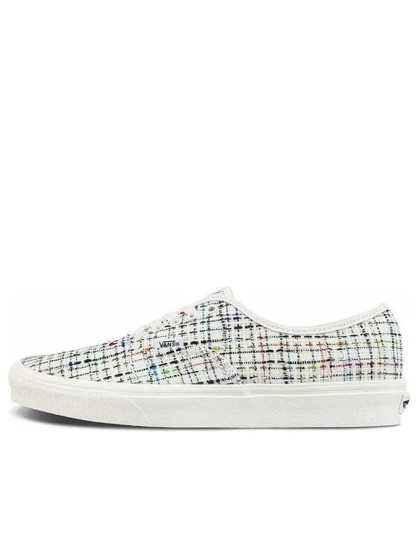 Кроссовки authentic shoes black Vans — изображение 1 из 4, белый/мульти