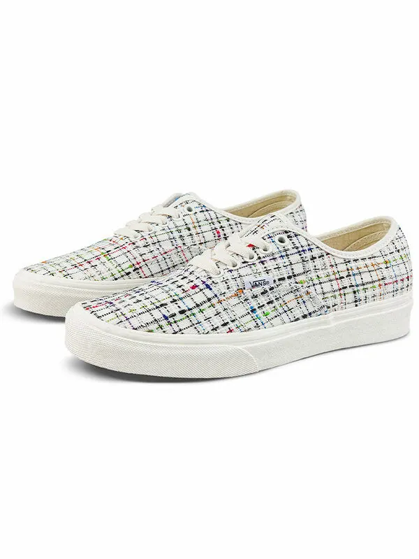 Кроссовки authentic shoes black Vans — изображение 2 из 4, белый/мульти