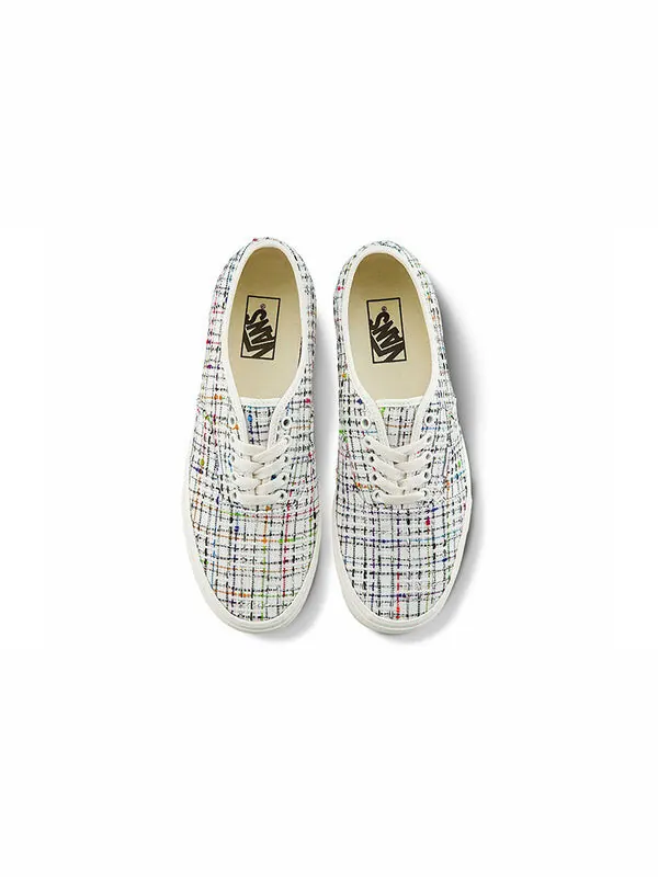 Кроссовки authentic shoes black Vans — изображение 3 из 4, белый/мульти