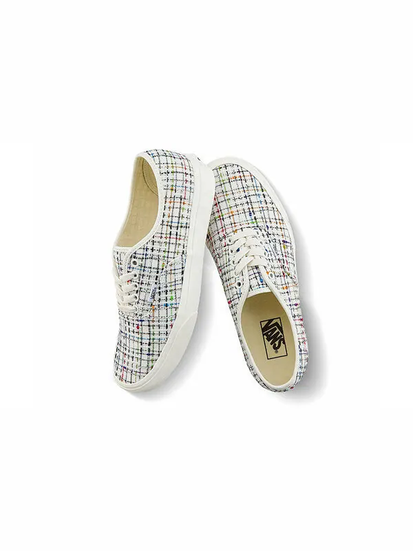 Кроссовки authentic shoes black Vans — изображение 4 из 4, белый/мульти