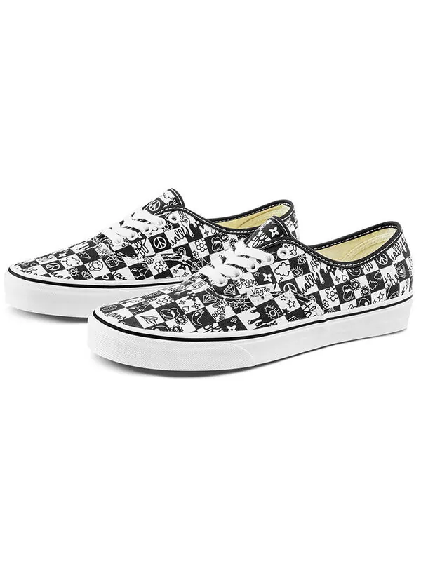 Кроссовки authentic 'better day' Vans — изображение 2 из 4, черный / белый