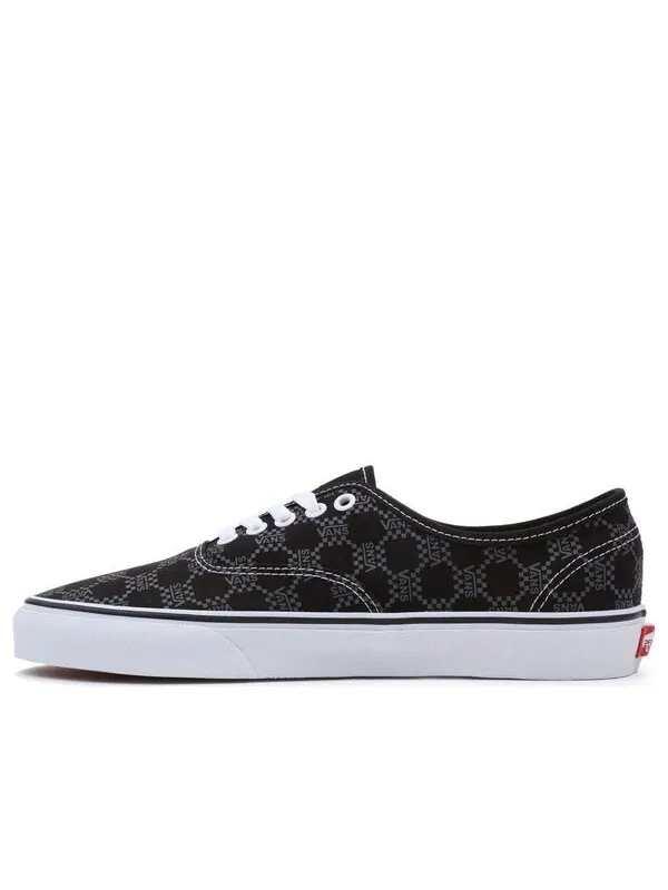 Кроссовки color theory authentic shoes 'orange' Vans — изображение 1 из 4, черный/белый