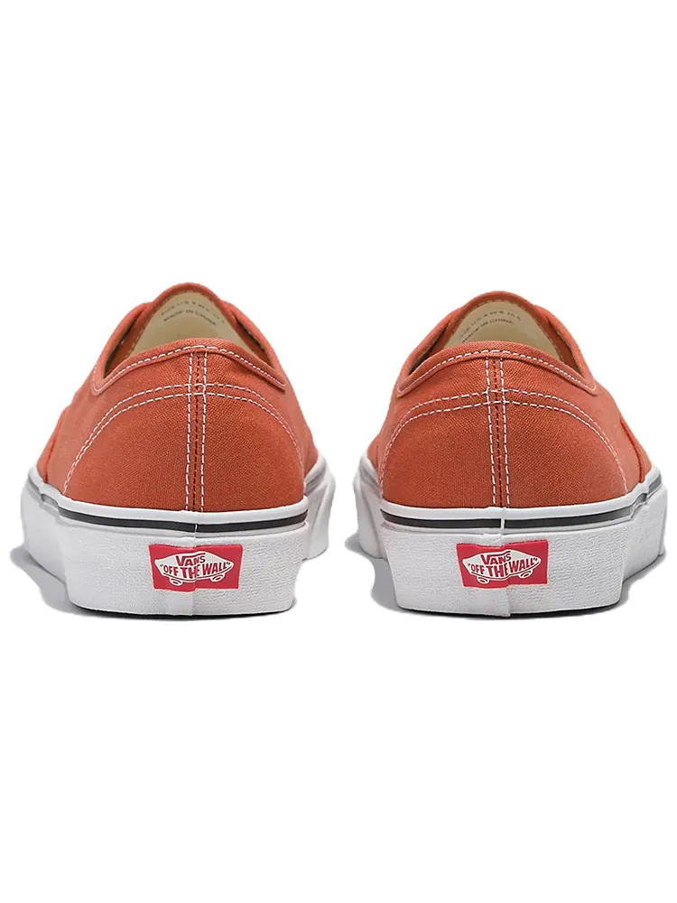 Кеды Vans Authentic 'Orange White' — изображение 4 из 4, красный