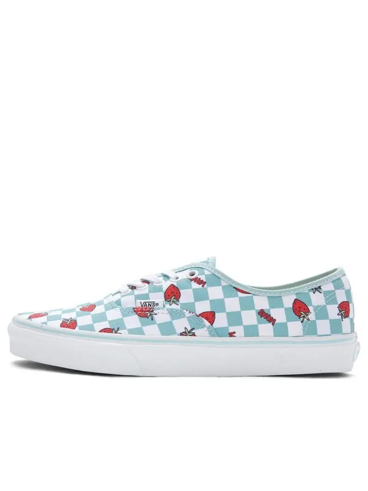 Кеды Vans Wallpaper Authentic 'Green White' — изображение 1 из 10, зеленый, белый