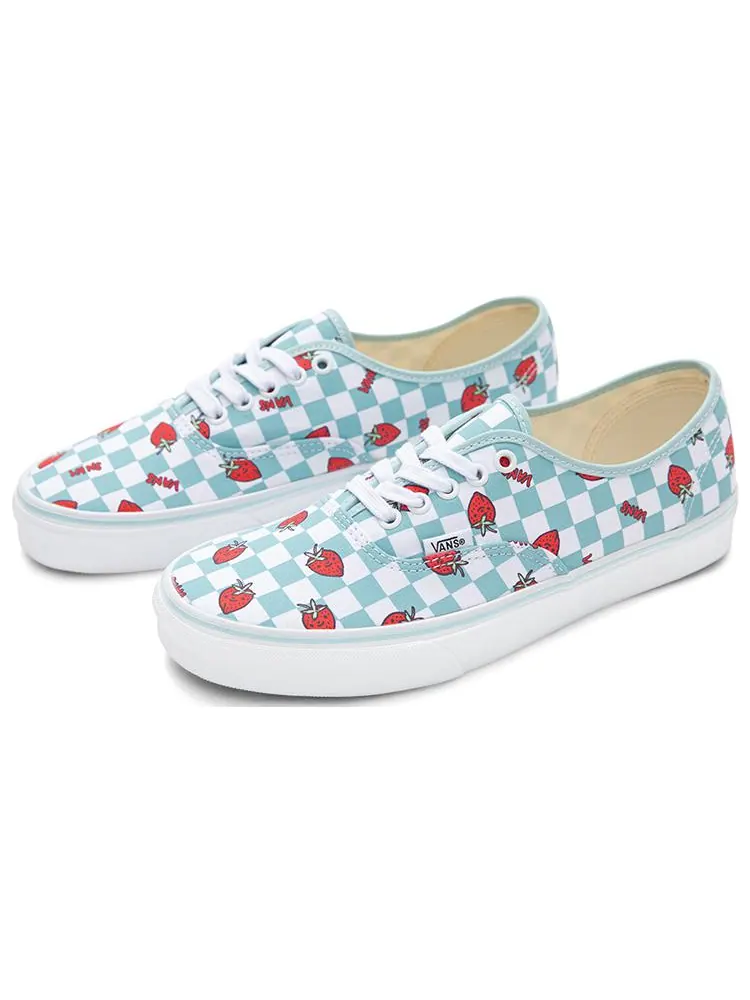 Кеды Vans Wallpaper Authentic 'Green White' — изображение 3 из 10, зеленый, белый