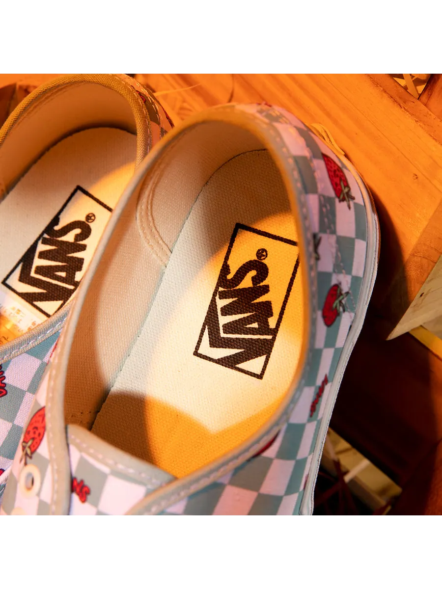 Кеды Vans Wallpaper Authentic 'Green White' — изображение 8 из 10, зеленый, белый
