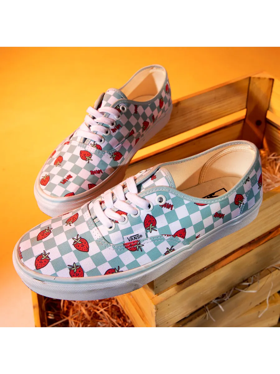 Кеды Vans Wallpaper Authentic 'Green White' — изображение 10 из 10, зеленый, белый