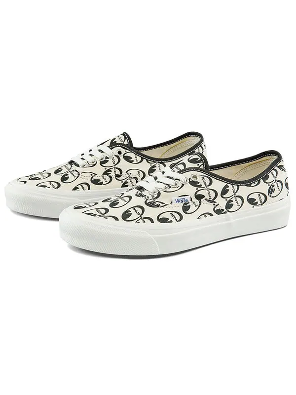 Кроссовки mooneyes x authentic 44 dx 'anaheim factory - yellow' Vans — изображение 2 из 4, черный/белый