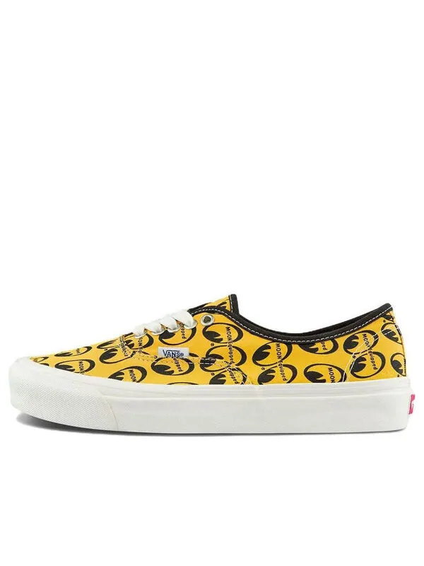Кроссовки anaheim factory authentic 44 dx 'black white' Vans — изображение 1 из 4, черный/желтый