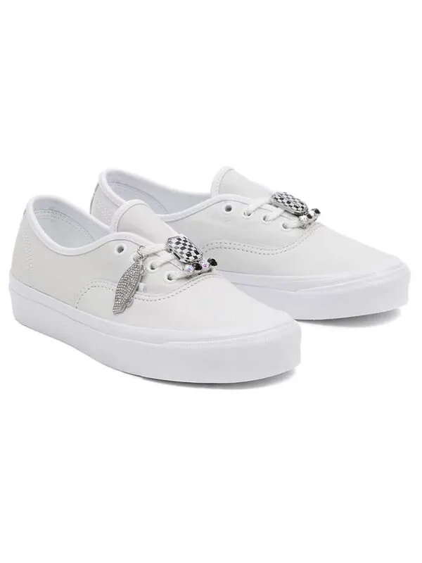 Кроссовки authentic 44 dx classic casual skateboarding shoes white Vans — изображение 3 из 4, белый