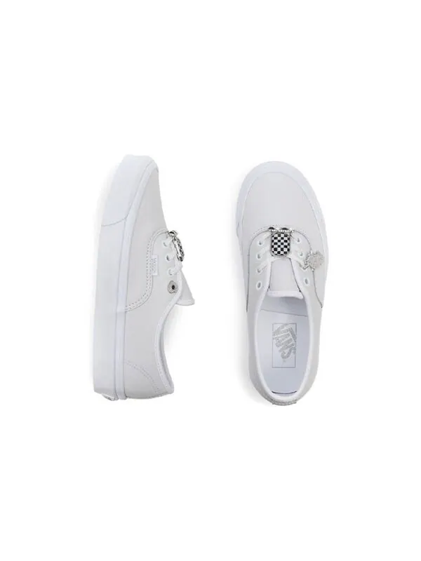Кроссовки authentic 44 dx classic casual skateboarding shoes white Vans — изображение 4 из 4, белый