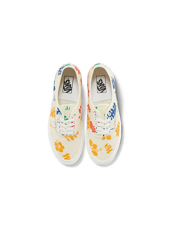 Кроссовки authentic 44 dx low tops casual skateboarding shoes green printing Vans — изображение 3 из 4