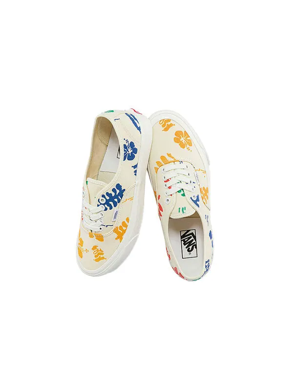 Кроссовки authentic 44 dx low tops casual skateboarding shoes green printing Vans — изображение 4 из 4
