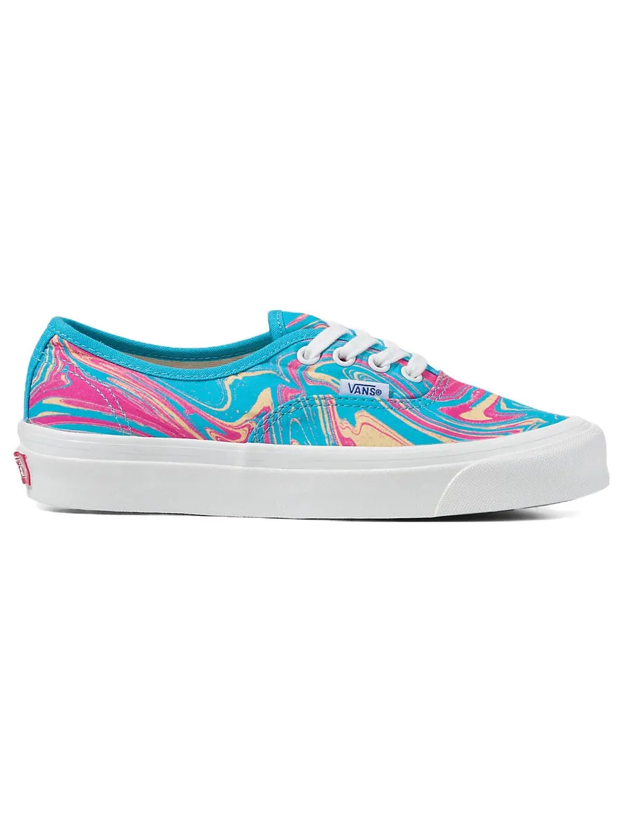 Кеды Vans Authentic 44 DX 'Blue Pink' — изображение 2 из 5, синий