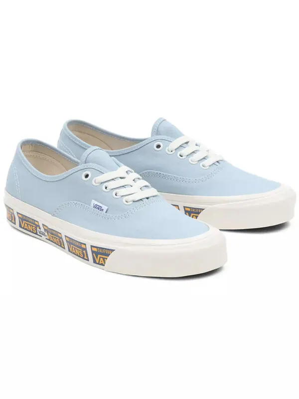 Кроссовки anaheim factory authentic 44 dx low-top sneakers orange Vans — изображение 3 из 4, светлый синий