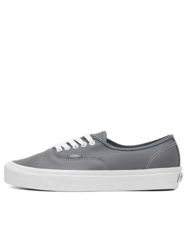 Кроссовки anaheim factory authentic 44 dx low-top sneakers white/black Vans — изображение 1 из 4, серый