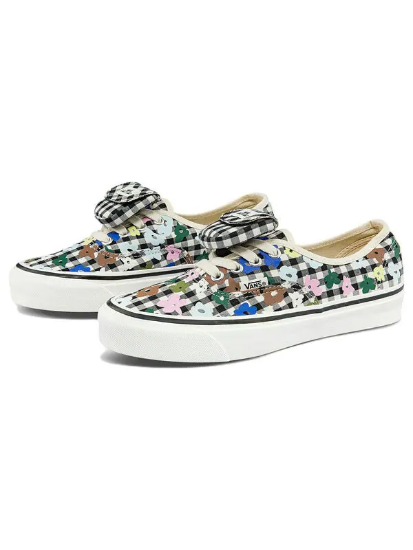 Кроссовки sandy liang x authentic 44 dx 'scribble' Vans — изображение 2 из 4, серо-белый