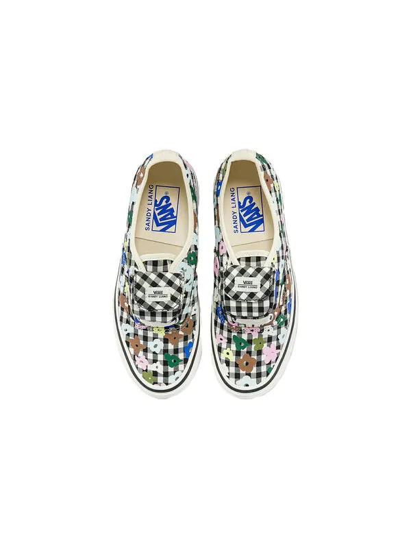Кроссовки sandy liang x authentic 44 dx 'scribble' Vans — изображение 3 из 4, серо-белый