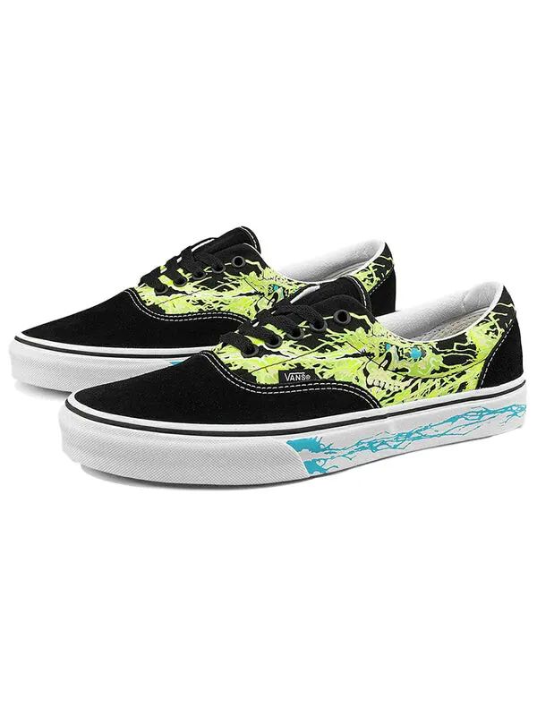 Кроссовки retro floral era 'pink blue' Vans — изображение 2 из 4, желтый