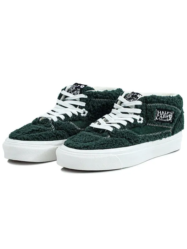 Кроссовки half cab 'brown white' Vans — изображение 3 из 4, зеленый