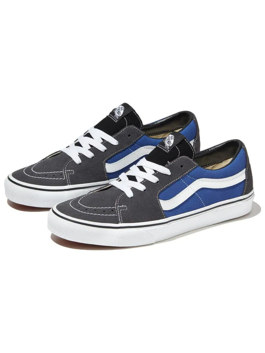 Кеды Vans SK8-Low 'Black Blue' — изображение 3 из 4, черный