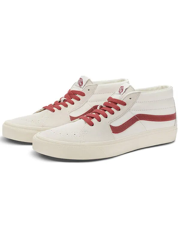 Кроссовки sk8-hi mte-1 'pink white' Vans — изображение 3 из 4, красный/белый