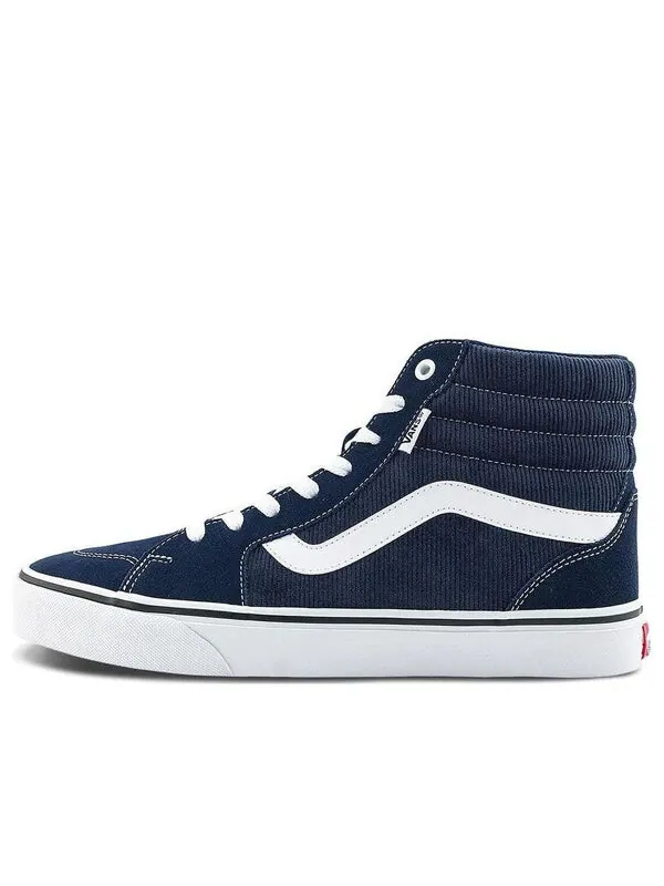 Кроссовки filmore hi casual skateboarding shoes red Vans — изображение 1 из 4, темно-синий