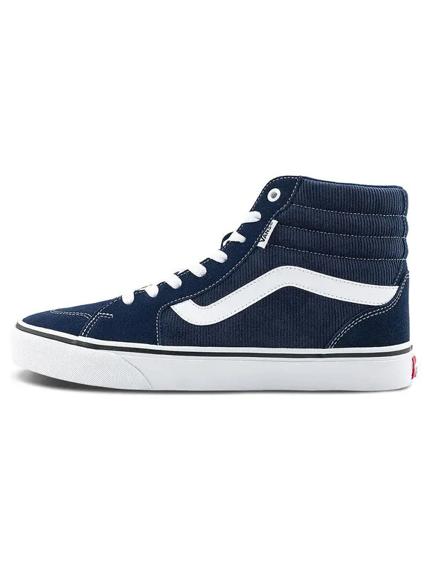 Кроссовки filmore hi casual skateboarding shoes red Vans — изображение 2 из 4, темно-синий