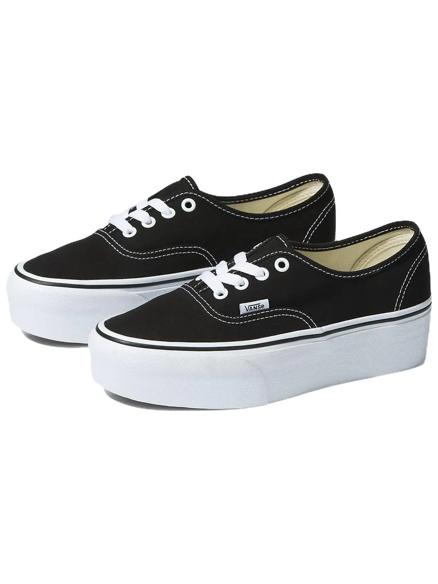 Кеды Vans Authentic Stackform 'Black White' — изображение 3 из 4, белый