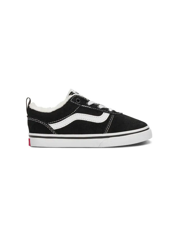 Кроссовки ward slip-on shoes 'checkerboard red' Vans — изображение 2 из 4, черный/белый