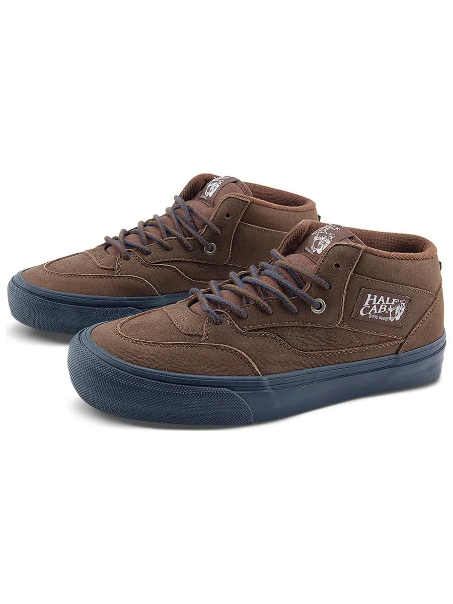 Кроссовки Vans x Nick Michel Half Cab 92 'Brown Navy' — изображение 2 из 5, коричневый