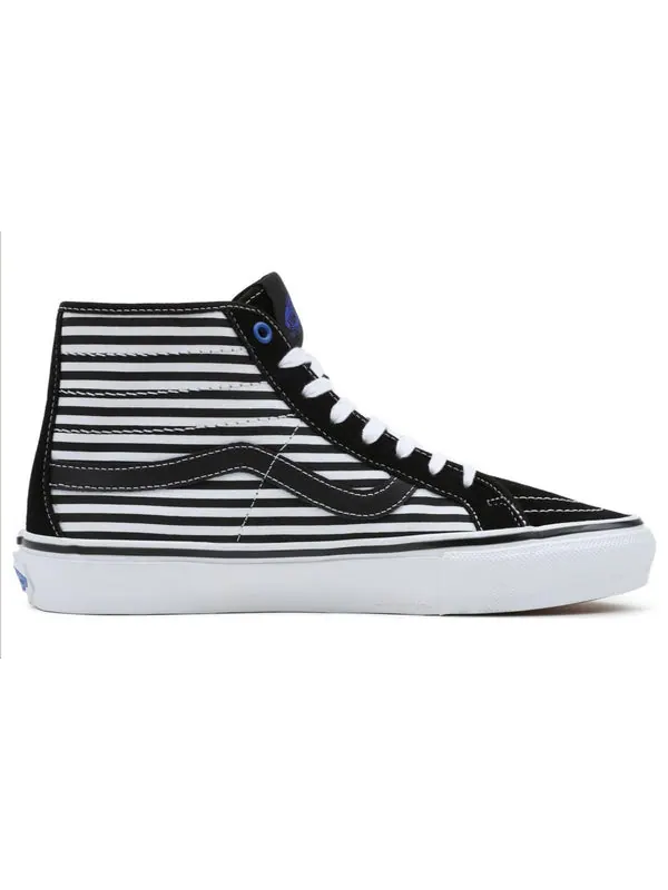 Кроссовки elijah berle x skate sk8-hi decon 'black' Vans — изображение 2 из 4, черный/белый