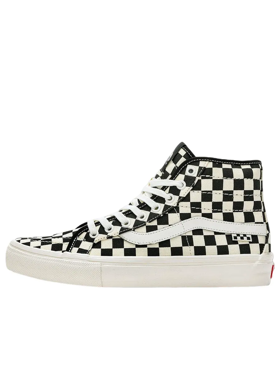 Кеды Vans SK8-HI BLACKWHITE — изображение 1 из 5, черный / белый