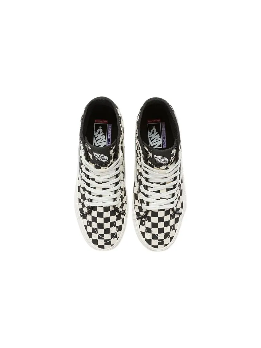 Кеды Vans SK8-HI BLACKWHITE — изображение 3 из 5, черный / белый